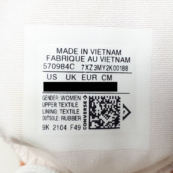 Converse Chuck Taylor All Star Lift Hi Platform Shoe Sneaker Clay Womens US Size - Picture 9 of 12